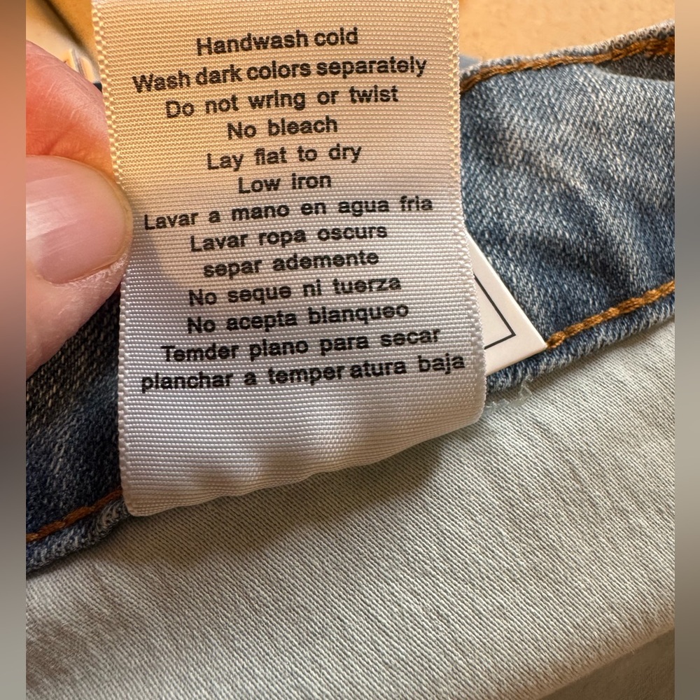 NWT, Judy Blue Medium Blue Jean Shorts, Size 1XL, High Waist, Moisture Control - Picture 12 of 14